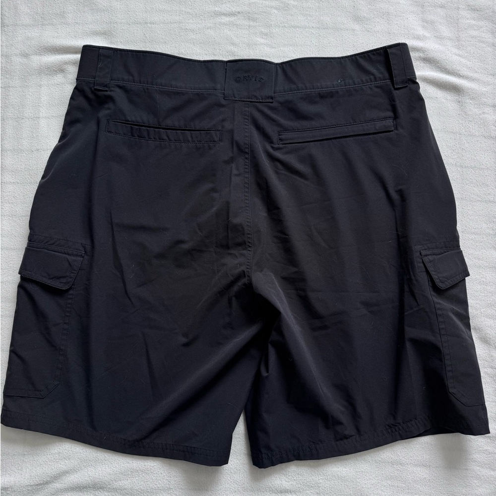 Orvis Men's Black Cargo Shorts 36 - Picture 5 of 6